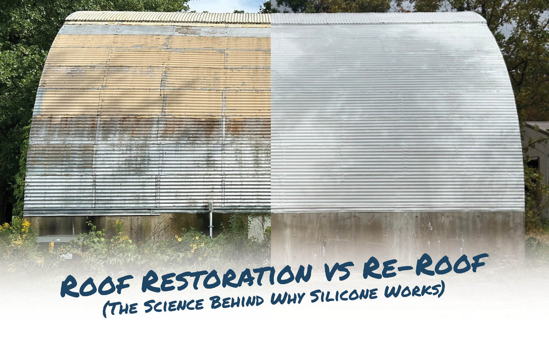 Roof Restoration vs Re-Roof: The Science Behind Why Silicone Works