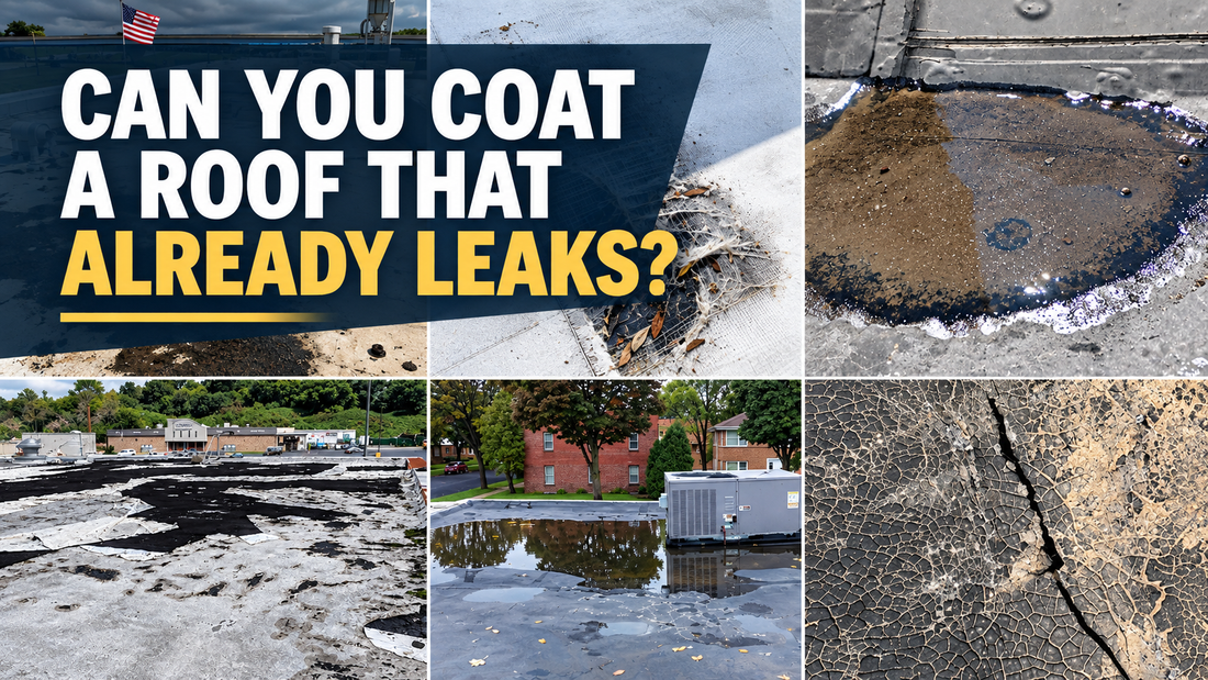Can You Coat a Roof That Already Leaks?