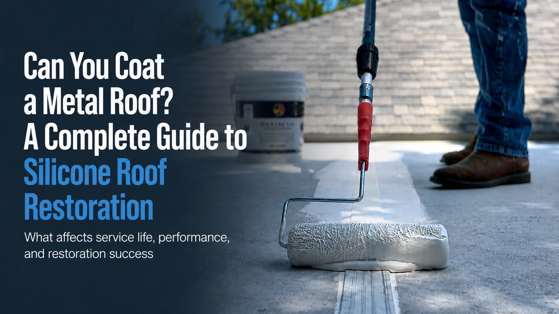 Can You Coat a Metal Roof?