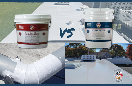 Heavy Duty Silicone vs. Top Coat Silicone